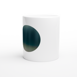 Blue Series Dot Abstract 11oz Ceramic Mug