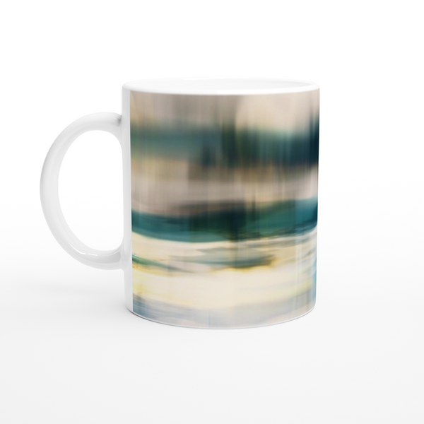 Blue Beach  11oz Ceramic Mug